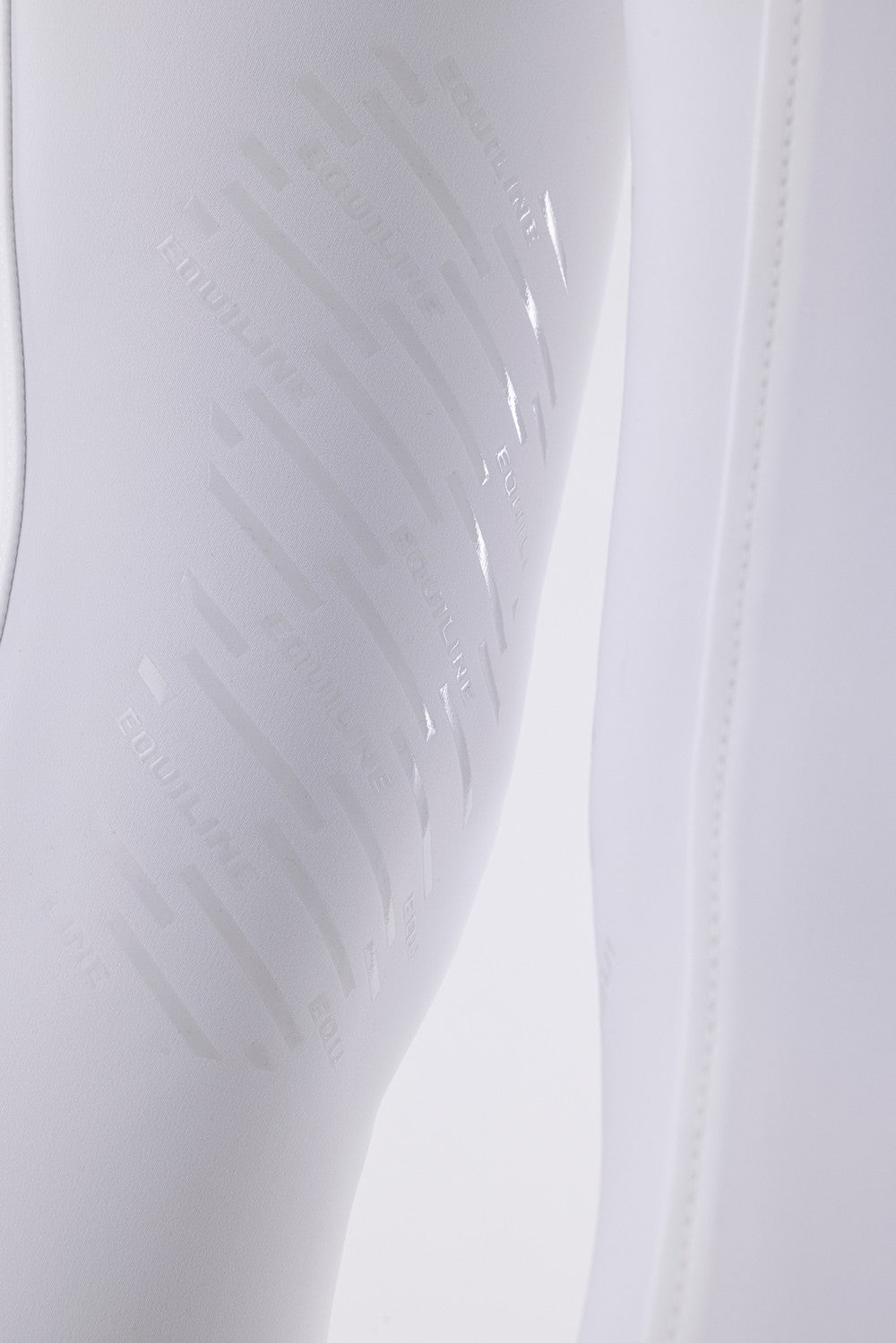 Equiline rijbroek dames knie grip Cornek wit