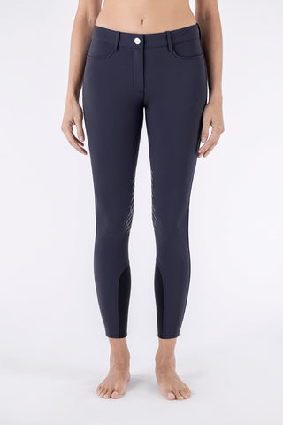 Equiline reithose Damen kniebesatz Cornek Navy