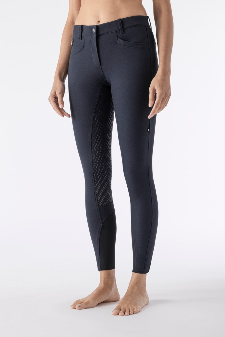 Equiline reithose Damen vollbesatz X-Grip Cedar Navy