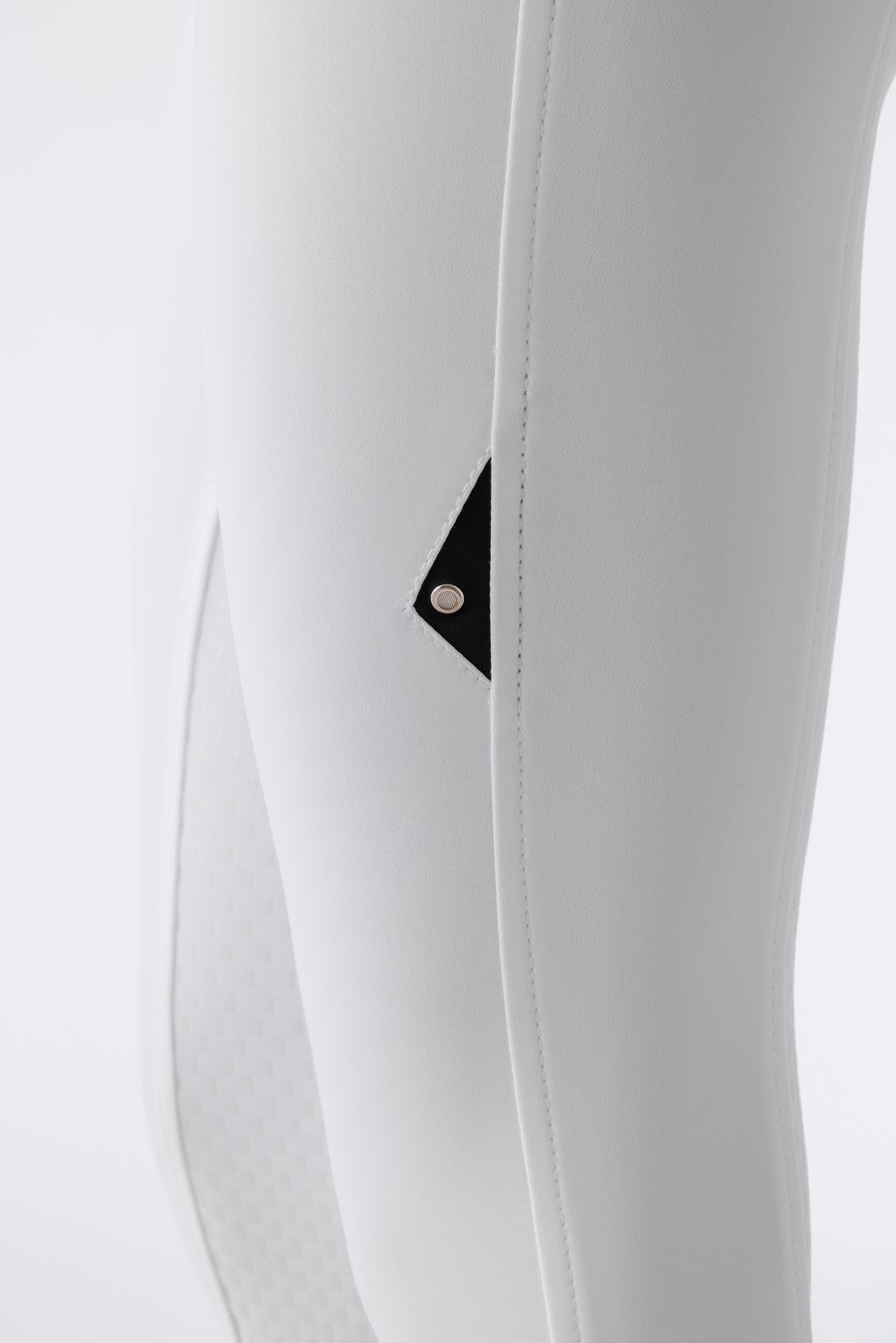 Equiline Reithose Vollbesatz High Waist Adellek Weiß