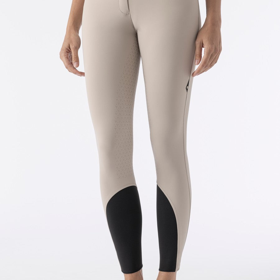 Equiline rijbroek dames full grip Ceriek beige Beige