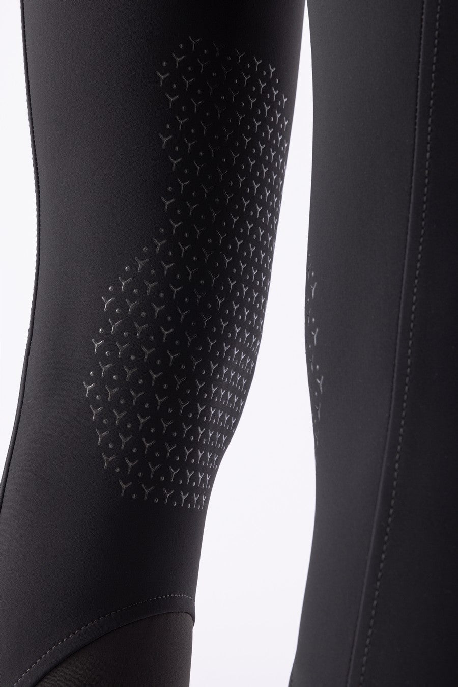 Equiline Reithose Grip Kniebesatz Damen Atirk Schwarz