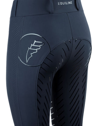 Equiline Reitleggings Full Grip Damen Ceberfh Navy