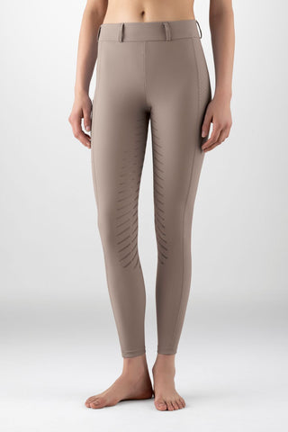 Equiline Reitleggings Full Grip Damen Ceberfh Taupe