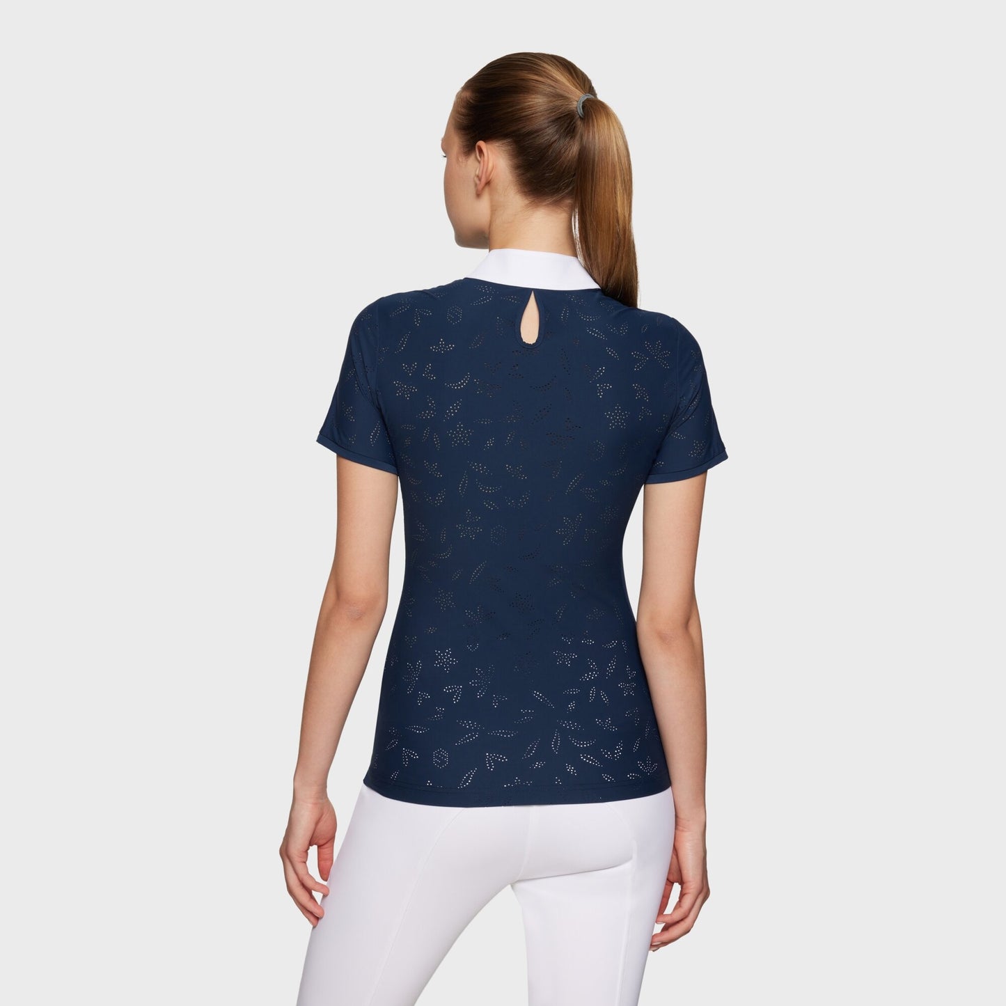 Samshield Turniershirt Kurze Ärmel Damen Aloise Air Cosmic Blue
