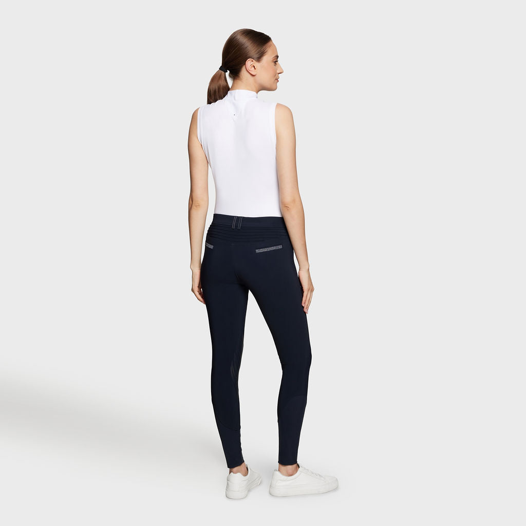 Samshield Reithose Knie Grip Besatz Damen Adèle Navy