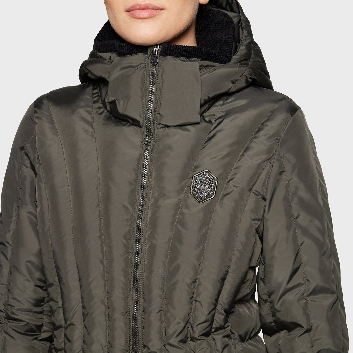 Samshield Daunenjacke Damen Courchevel Dark Forest