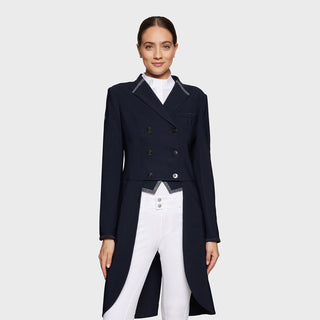 Samshield Dressur Frack Damen Crystal Fabric Navy