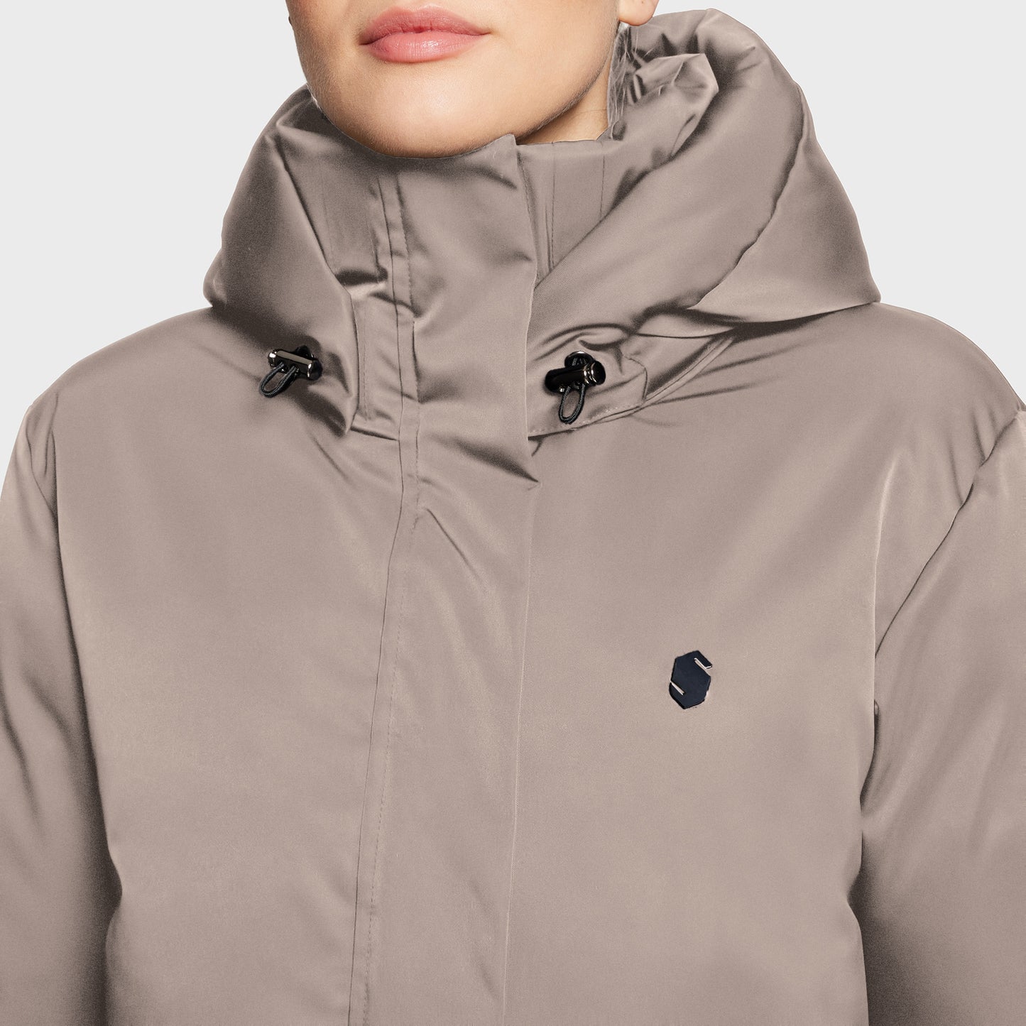 Samshield Daunenjacke Lang Damen Melyne Horn