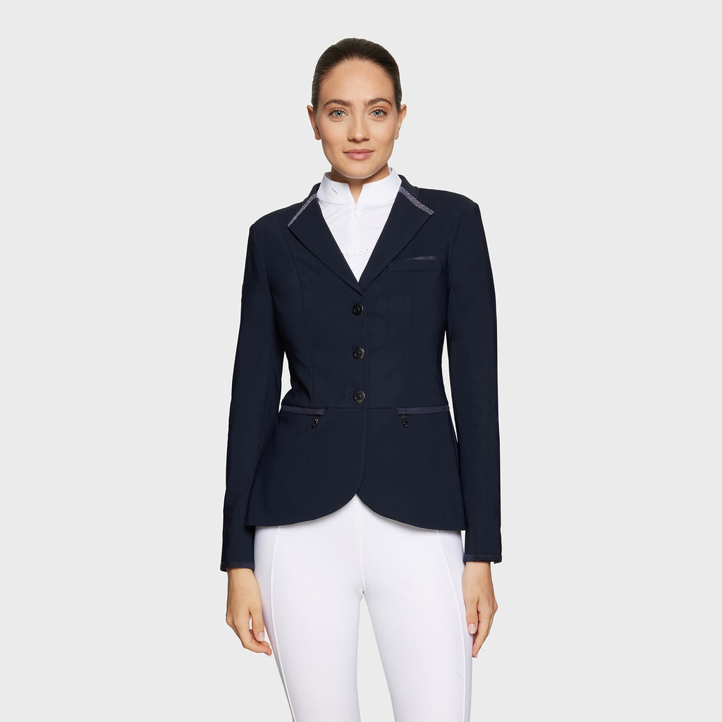 Samshield Turnierjacket Damen Victorine Crystal Fabric Navy