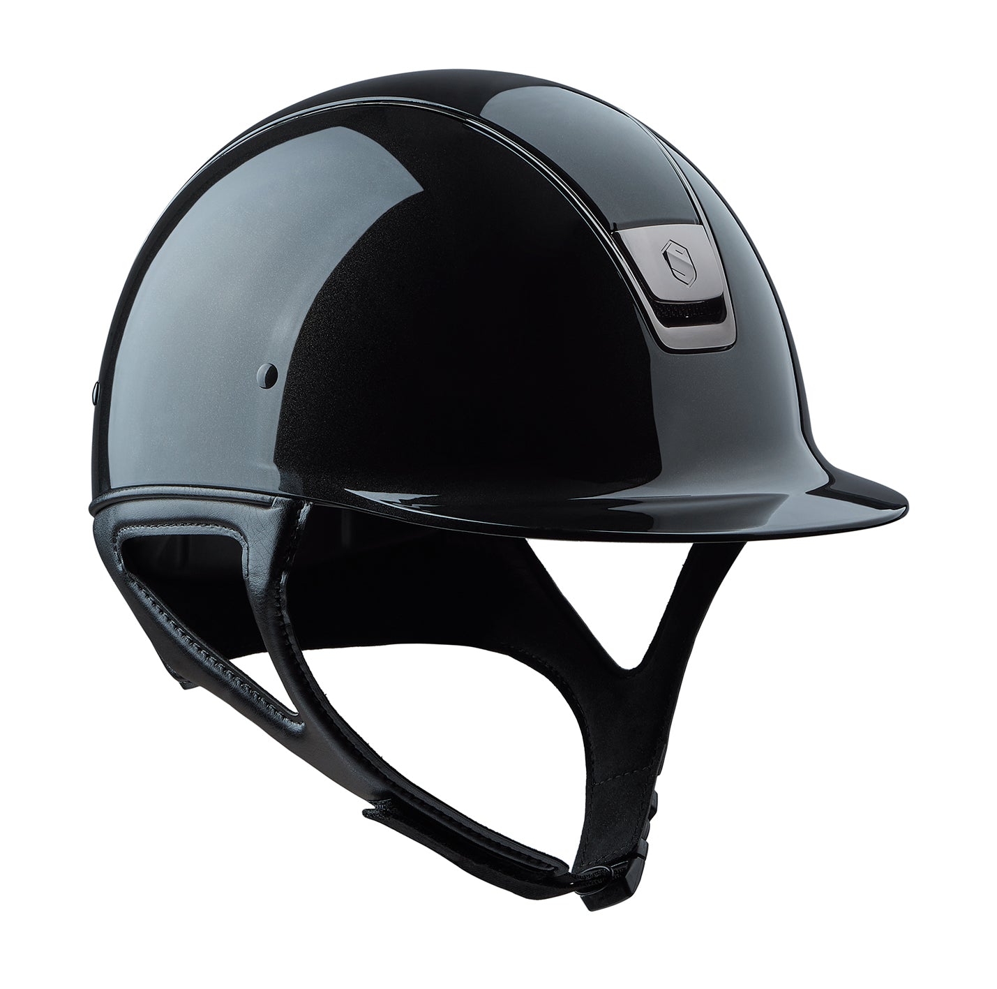 Samshield 2.0 Shadowglossy Reithelm Schwarz
