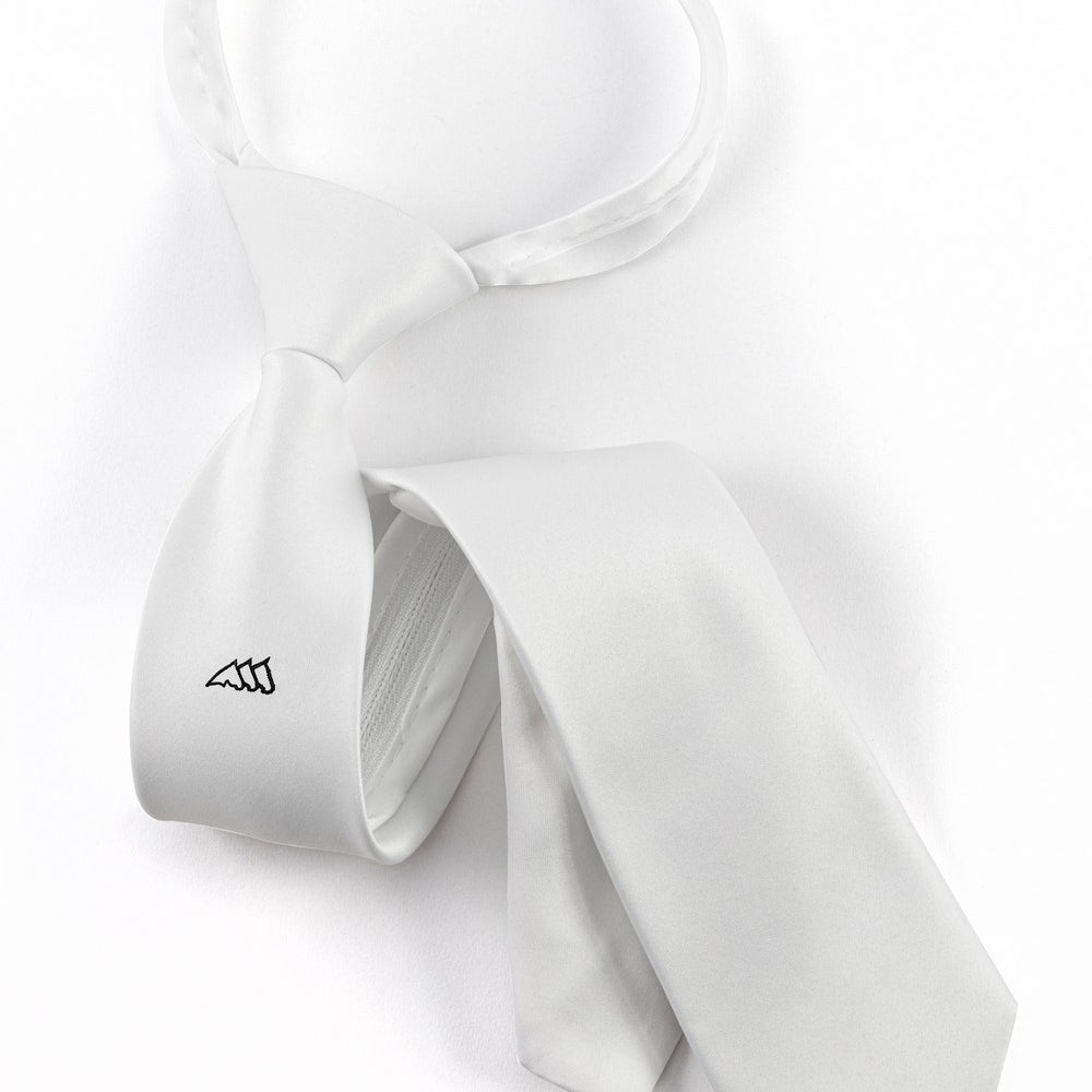 Equiline stropdas New Quick Tie Wit Wit
