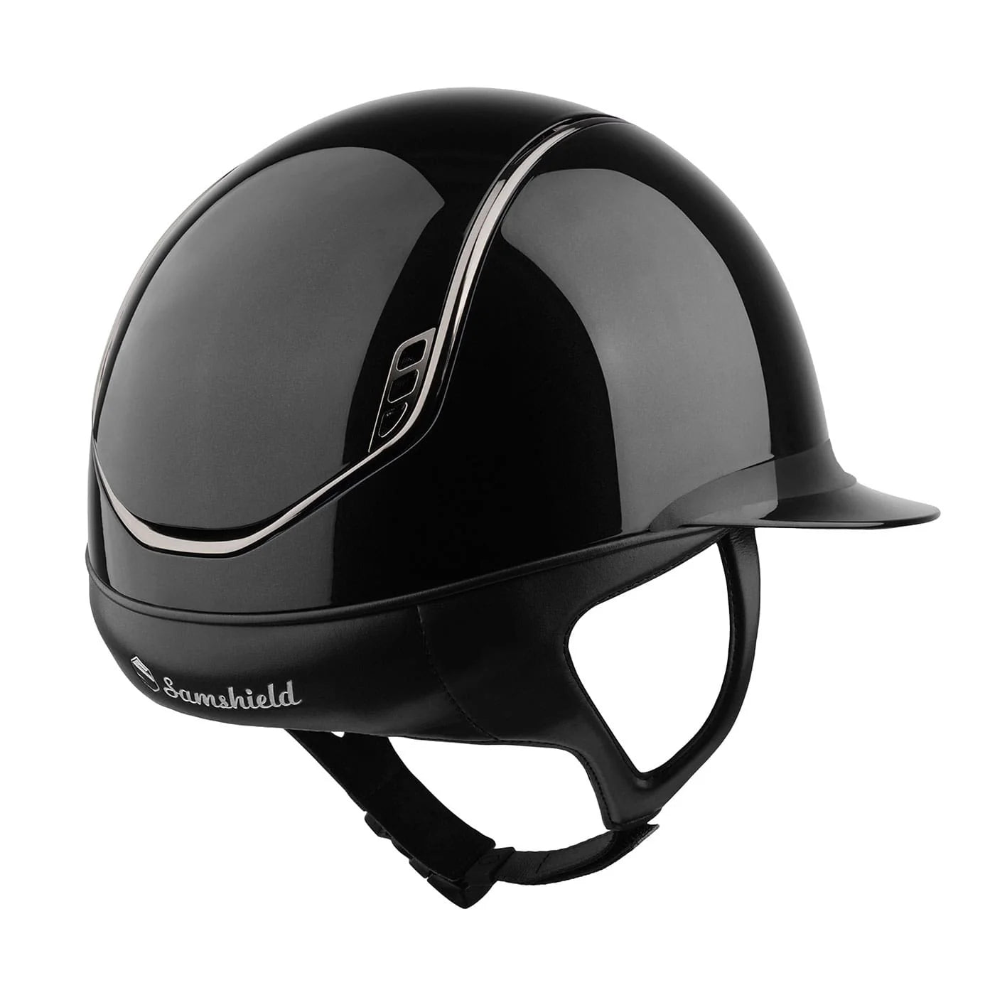 Samshield 2.0 Paardrijhelm Miss Shield Shadowglossy Zwart