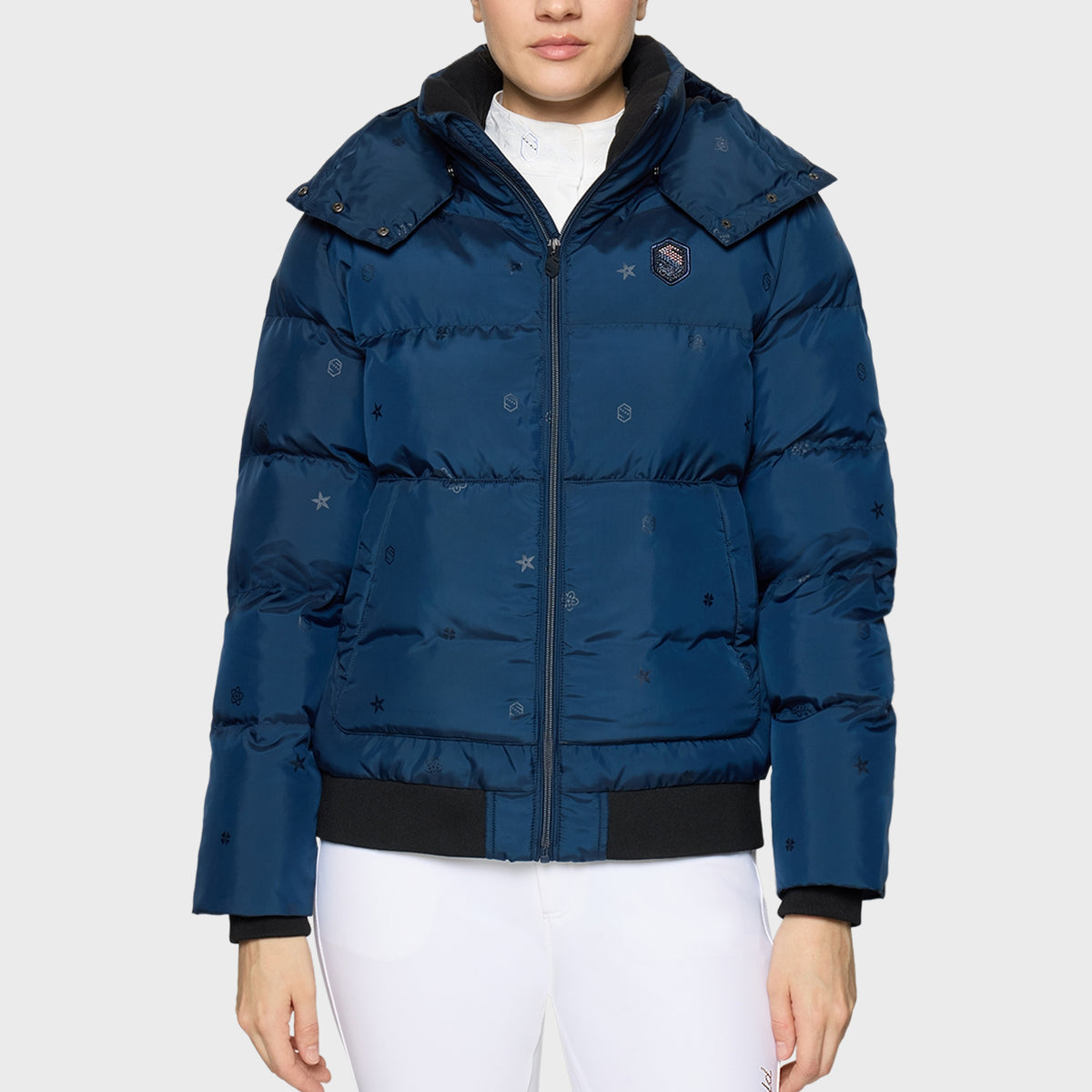 Samshield Bomberjack Damen Billie Emblem Edition Galactic Blue