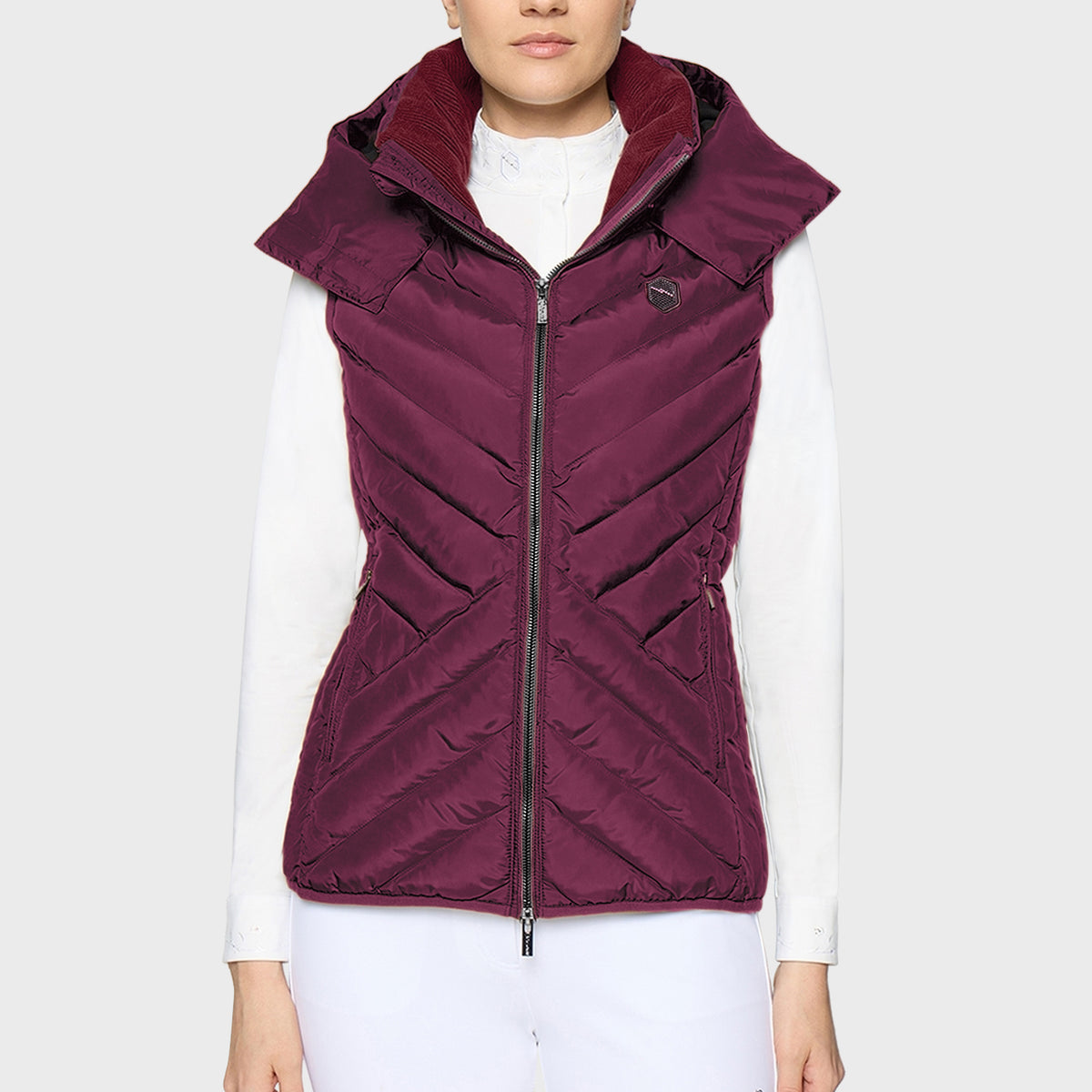 Samshield Steppweste Damen Chamonix Plum