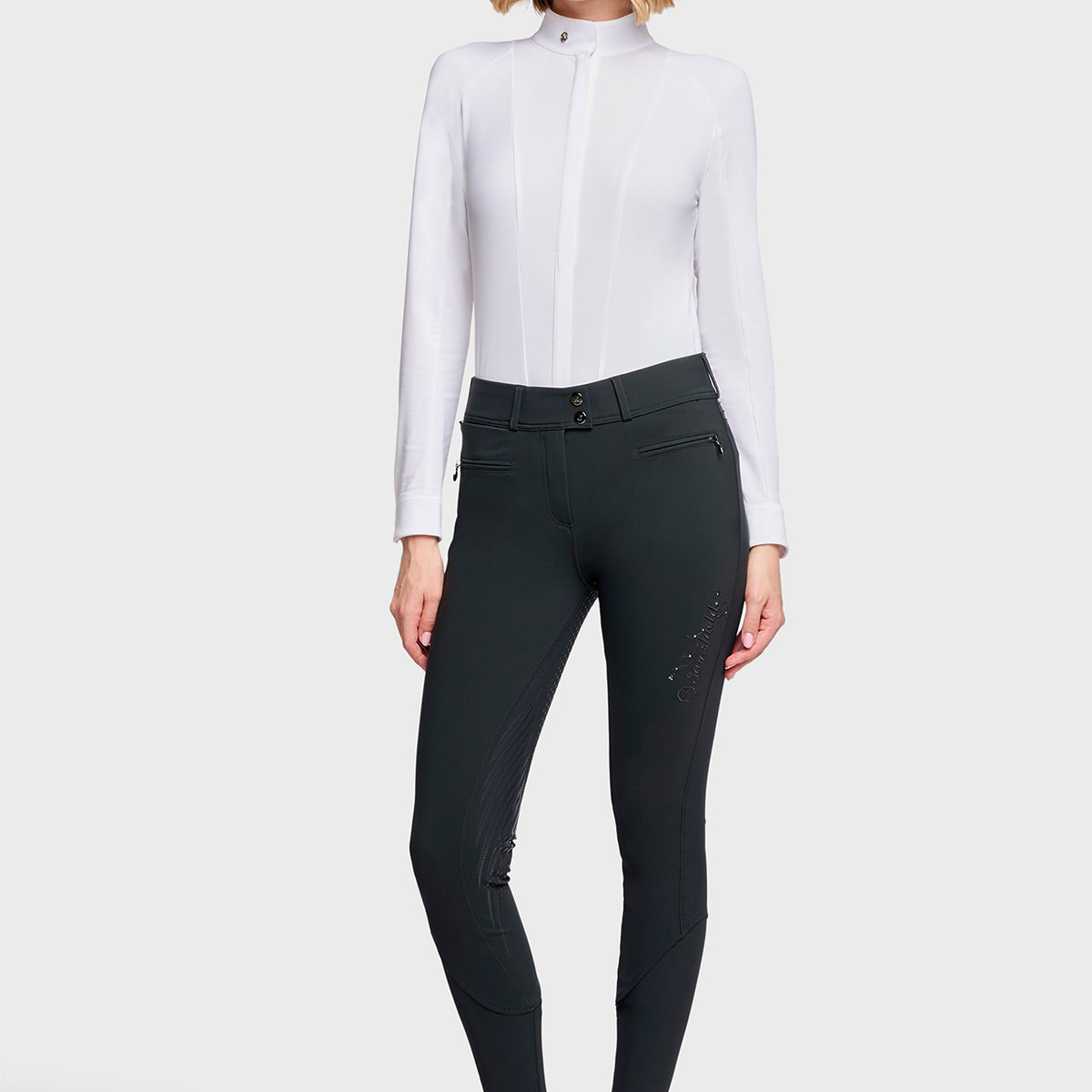 Samshield Reithose Full Grip Damen Clara Floral Moonless Night