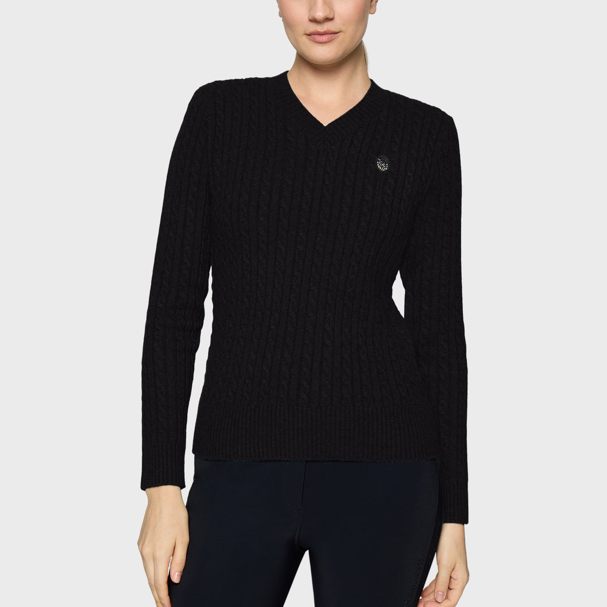 Samshield Pullover Damen Lisa Twisted Schwarz