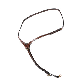 TRUST Verona Vorderzeug mit goldenen Schnallen Braun