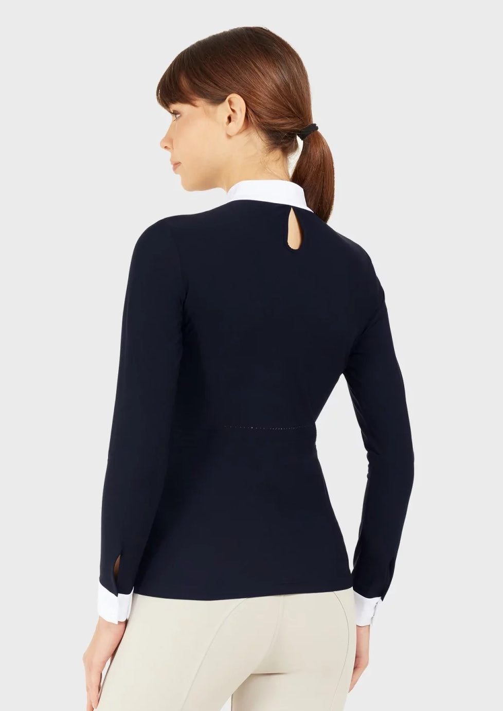Samshield Turniershirt Langarm Damen Aloise Navy