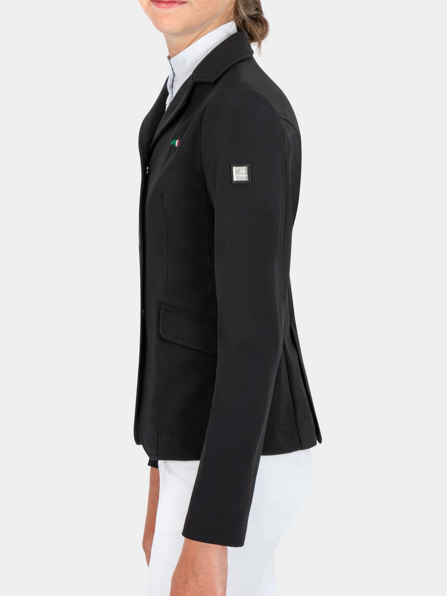 Equiline Turnierjacke Mädchen Carolink schwarz