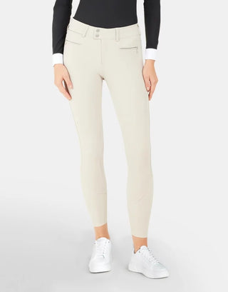 Samshield Reithose Grip Kniebesatz Damen Chloe Beige
