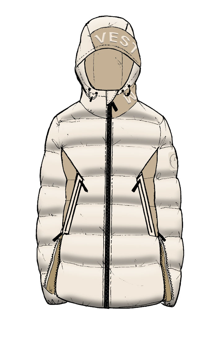 Vestrum wattierte Jacke Damen Cordoba Wool