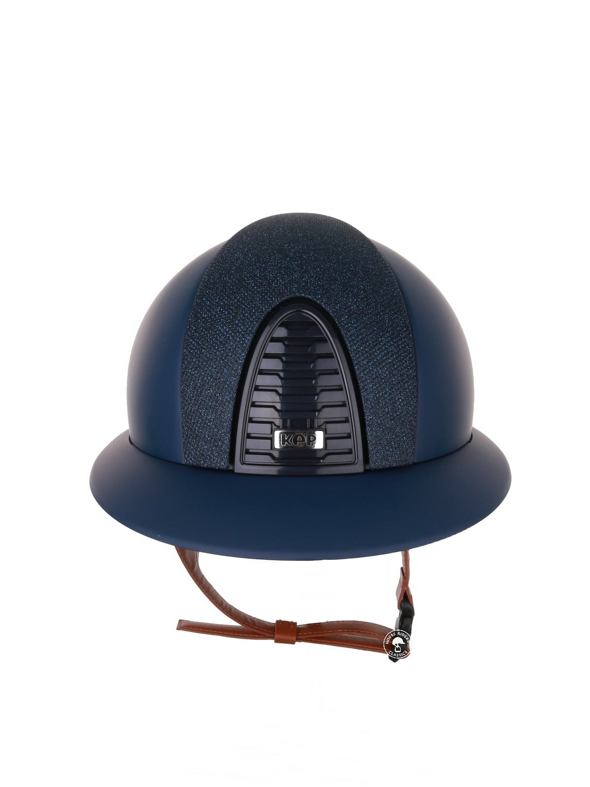Kep Italia Reithelm Cromo 2.0 Matt Polo Blau RAW Frame Luminor Blue Insert Beige Kinnriemen