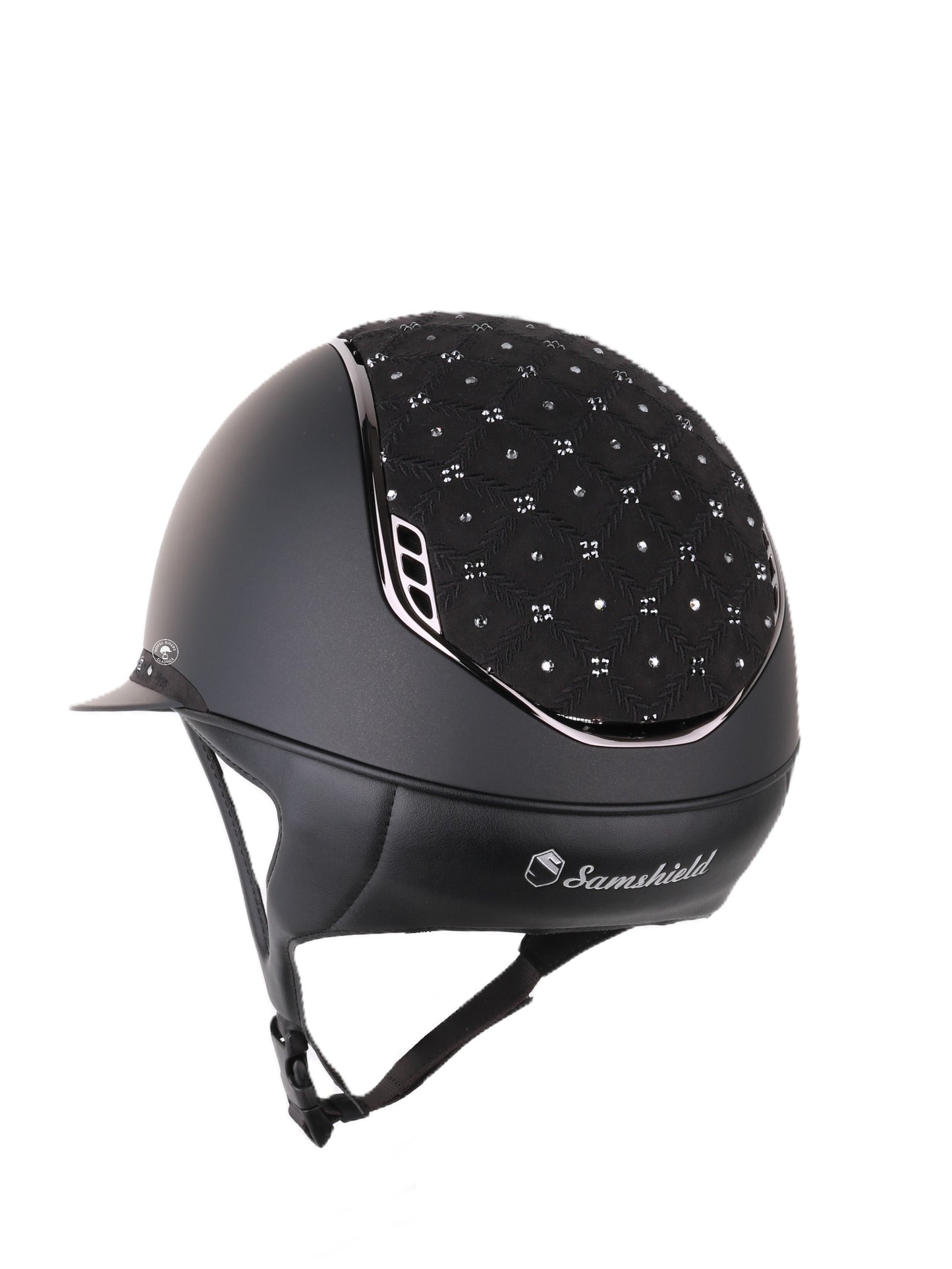Samshield 2.0 Miss Shield shadowmatt Reithelm Royal Flower Schwarz