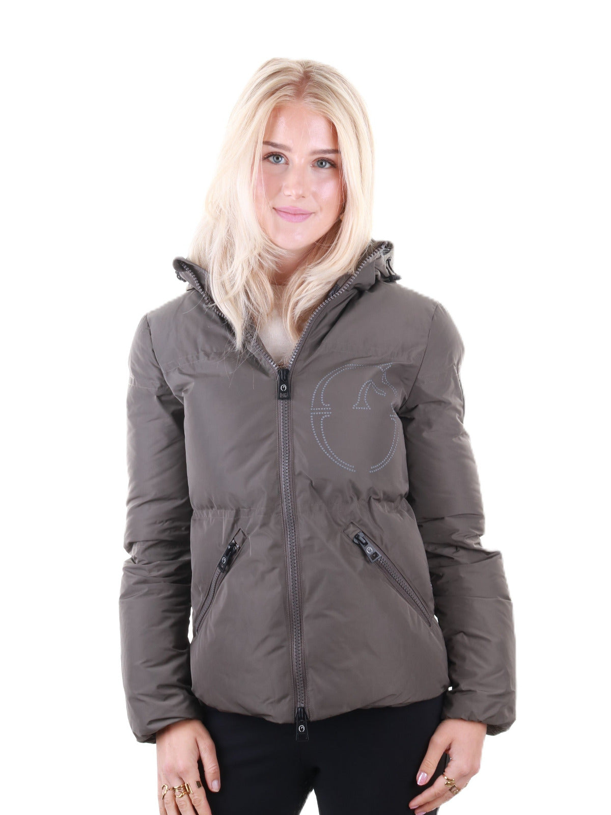 Vestrum wattierte Jacke Damen New York Dark Olive