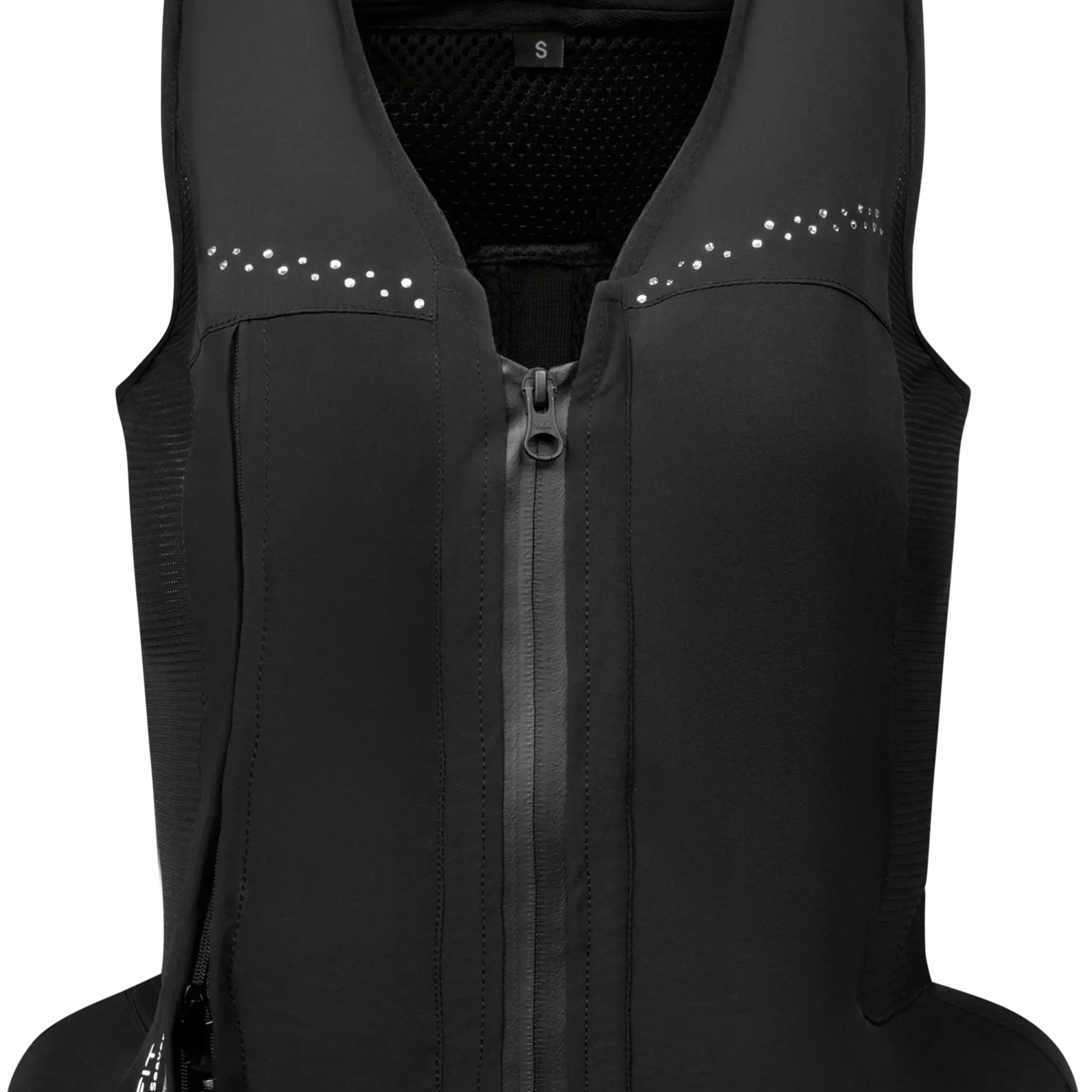 Seaver SAFEFIT airbag vest Victory Zwart Zwart