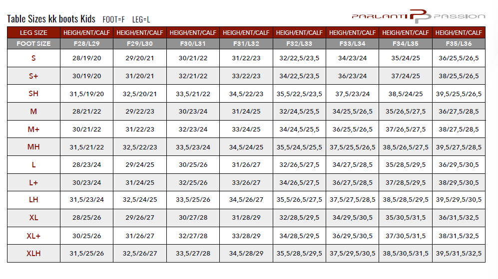 Parlanti Passion rijlaarzen K boots Kids Zwart