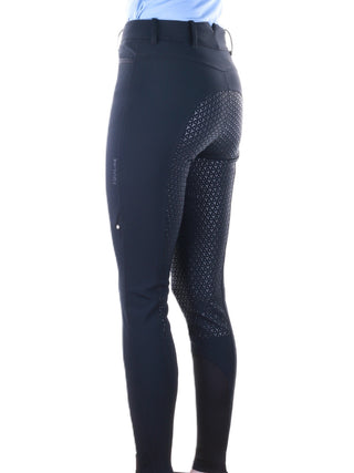 Equiline Reithose Vollbesatz High Waist Gerzifh Schwarz