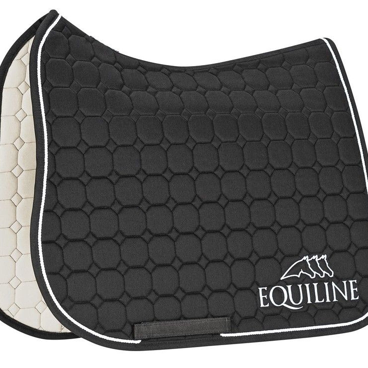 Equiline zadeldekje Outline dressuur zwart Zwart Dressuur