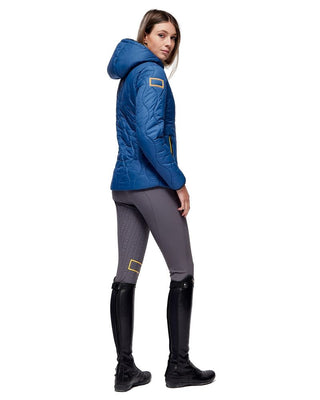 RG Puffer Jacket mit Kapuze Damen Blau