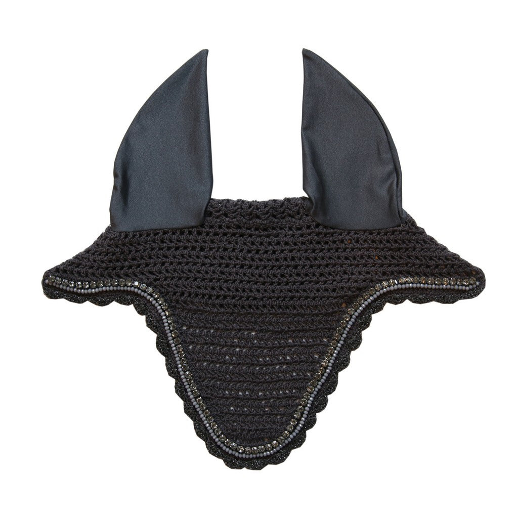 Kentucky Horsewear Vliegenmuts Lang Soundless Stone & Pearl grijs