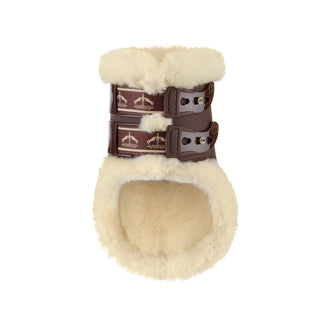 Veredus Carbon Gel Vento Streichkappen Junge Pferde Save the Sheep braun