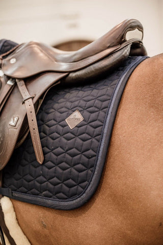 Kentucky Horsewear Schabracke Glitzereinfassung Springen Schwarz