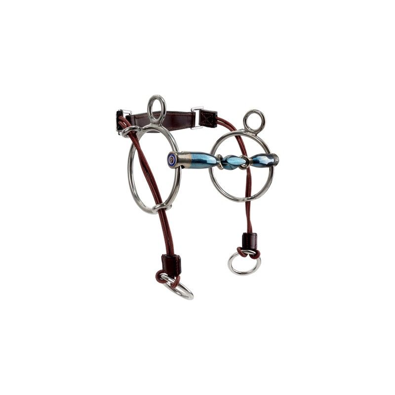 TRUST equestrian Sweet Iron Dubbelgebroken Curbgag