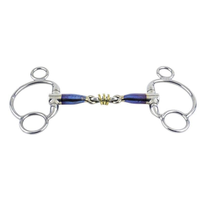 TRUST equestrian Sweet Iron Brass Rings 2.5 Olivenkopf