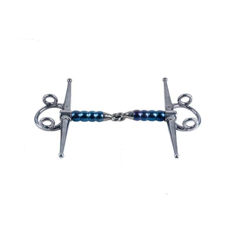 TRUST equestrian Sweet Iron Cherry Roller Aufzieh-Schenkeltrense