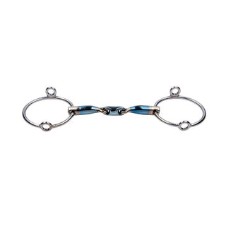 TRUST equestrian Sweet Iron Doppelt Gebrochen Aufzieh-Wassertrense
