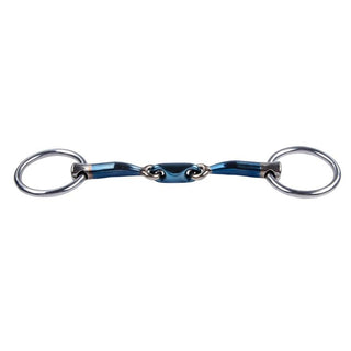 TRUST equestrian Sweet Iron Doppelt Gebrochen Wasser- Unterlegtrense 12mm