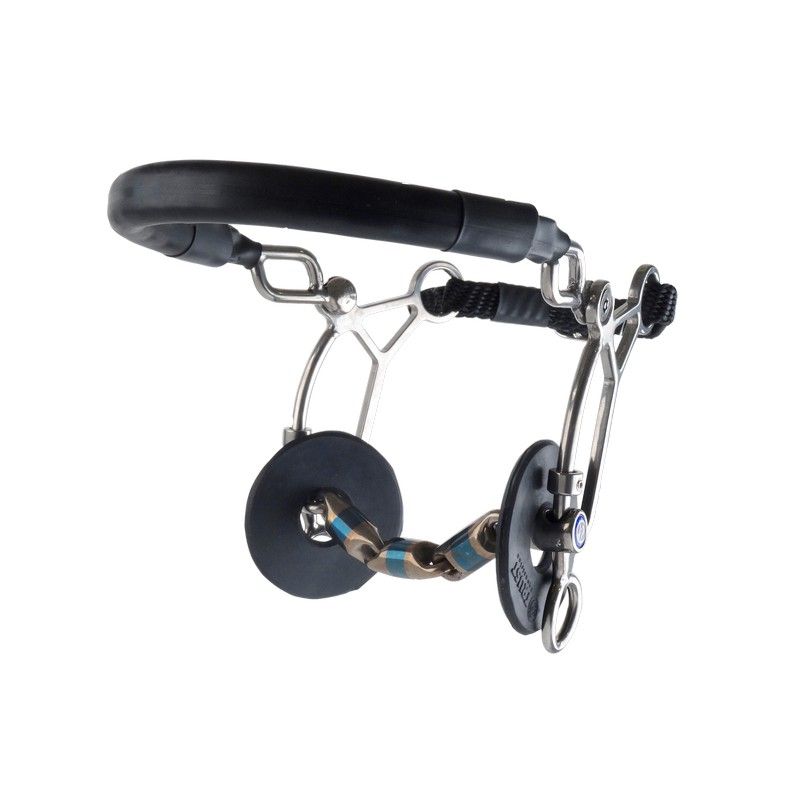 TRUST equestrian Sweet Iron Waterford Hackamore Kombi Kurz