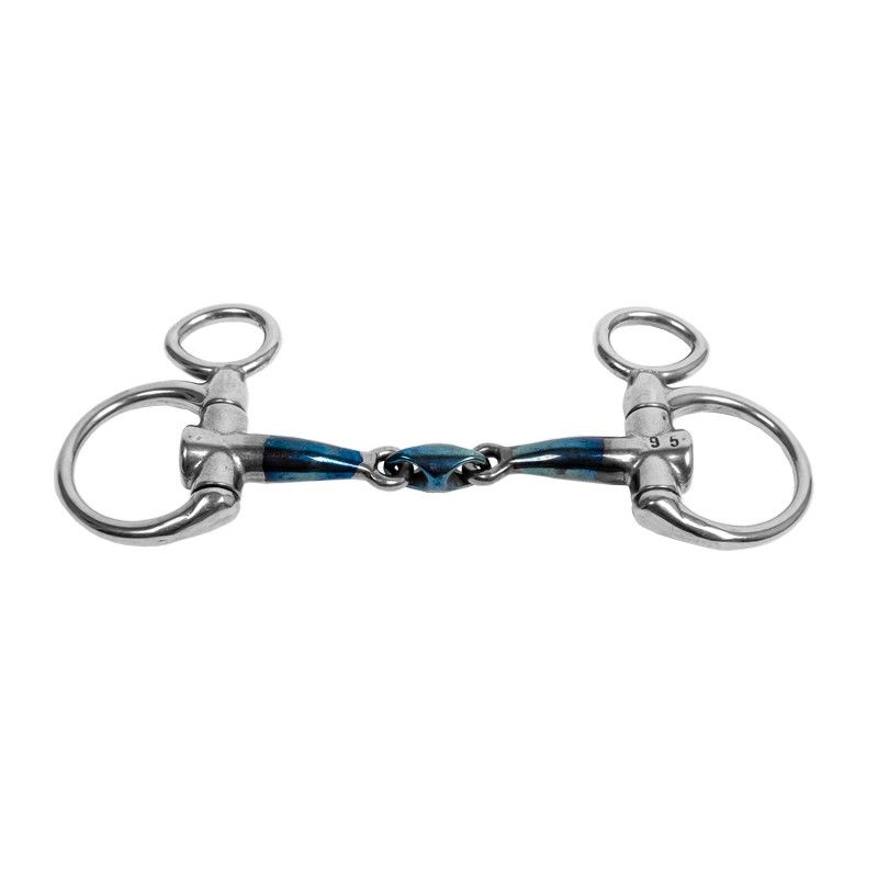 TRUST equestrian Sweet Iron Dubbelgebroken Pony Baucher bit