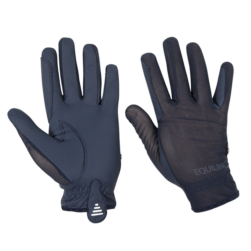Equiline paardrijhandschoenen Summer Glove Navy Donkerblauw