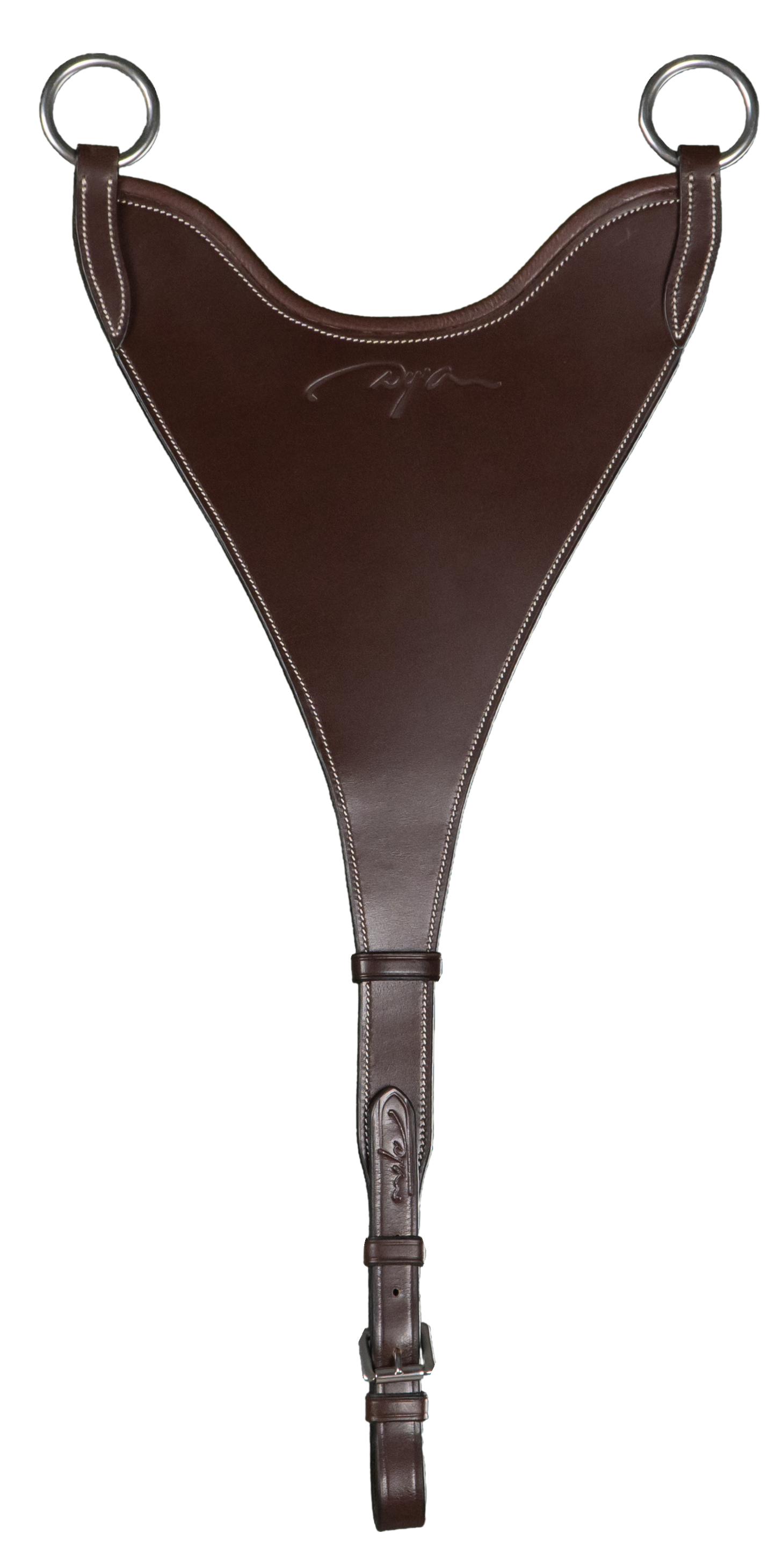 Dyon US Collection Steife geschlossene martingalgabel Braun