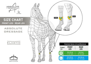 Veredus Absolute Streichkappe Elastic weiß