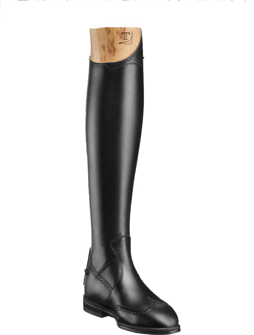 Tucci Reitstiefel Marilyn Punched schwarz Größe 42