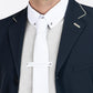 Equiline Krawatte New Slim Tie Weiß