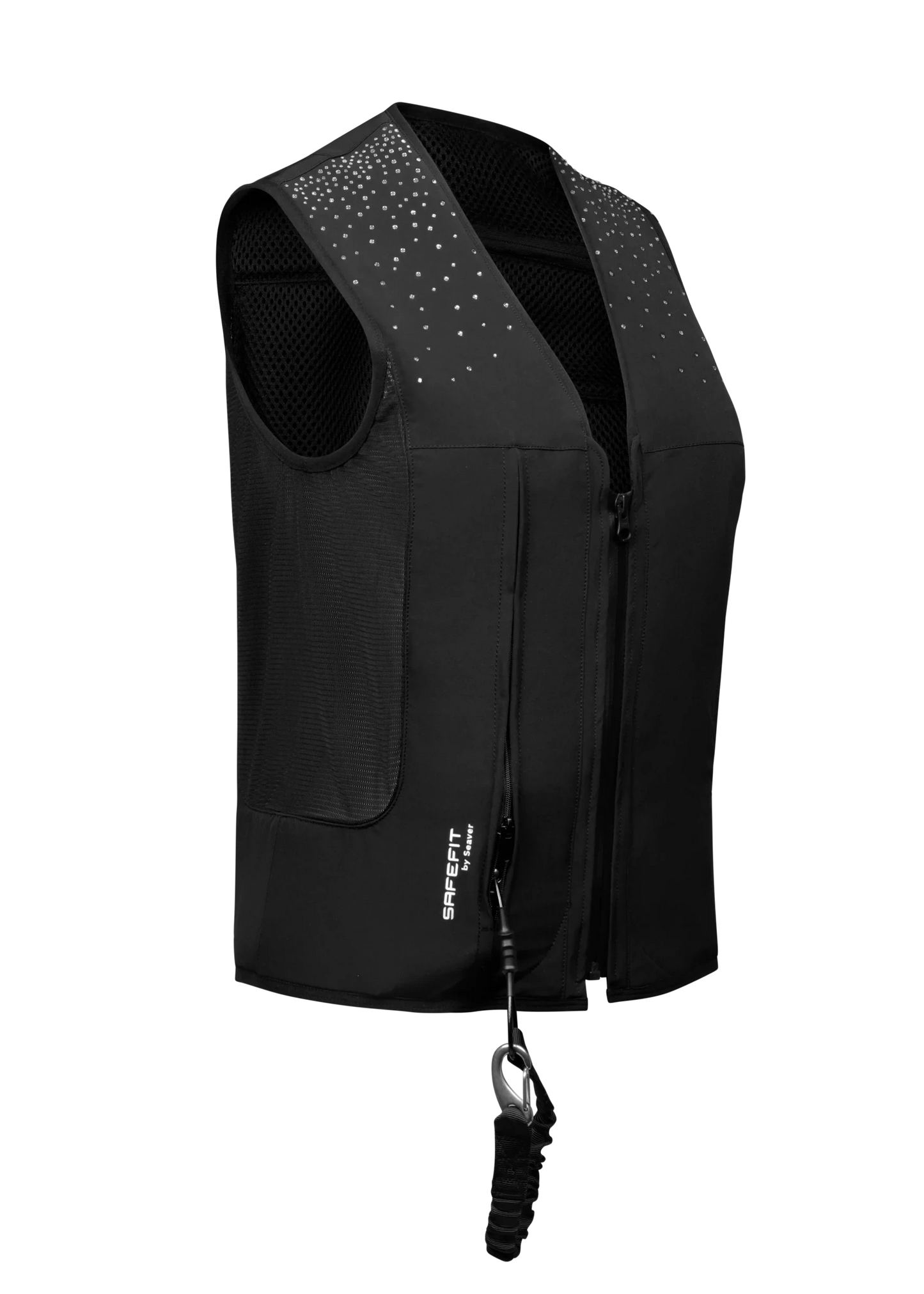 Seaver SAFEFIT airbag vest Crystal Rain Schwarz